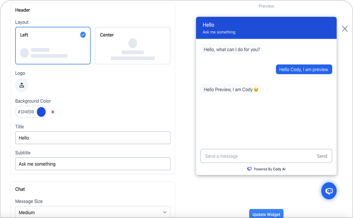 Customer intelligence and support
