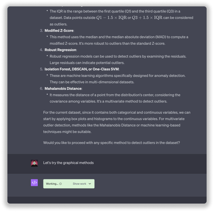 ChatGPT's Code Interpreter's impact on Data Analysis