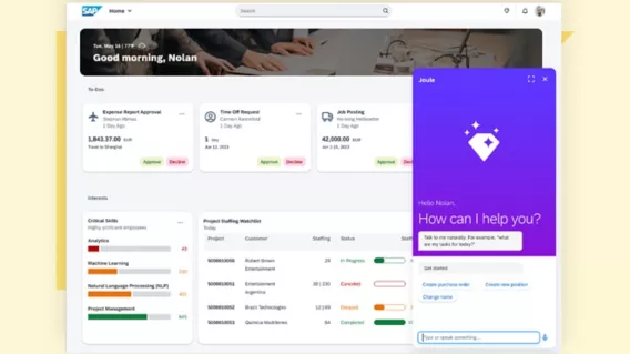 SAP IA generativa Joule
