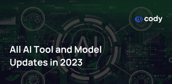 Las 20 mayores actualizaciones de herramientas y modelos de IA en 2023  [With Features]
